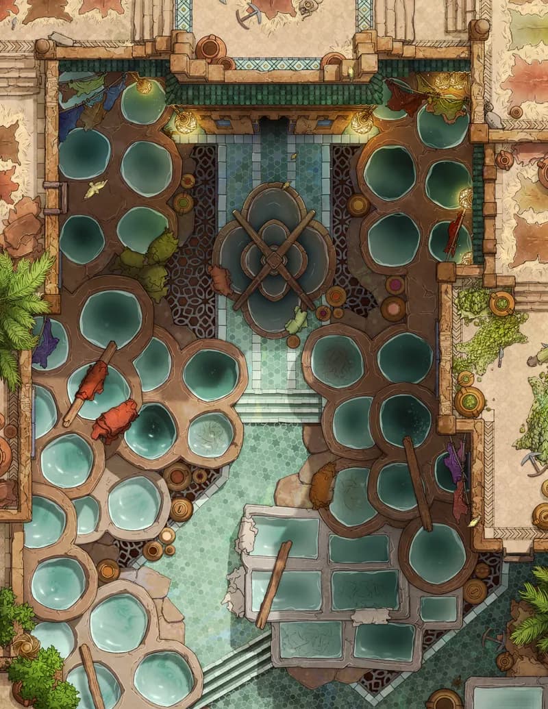 Magical Tannery map, Water variant thumbnail