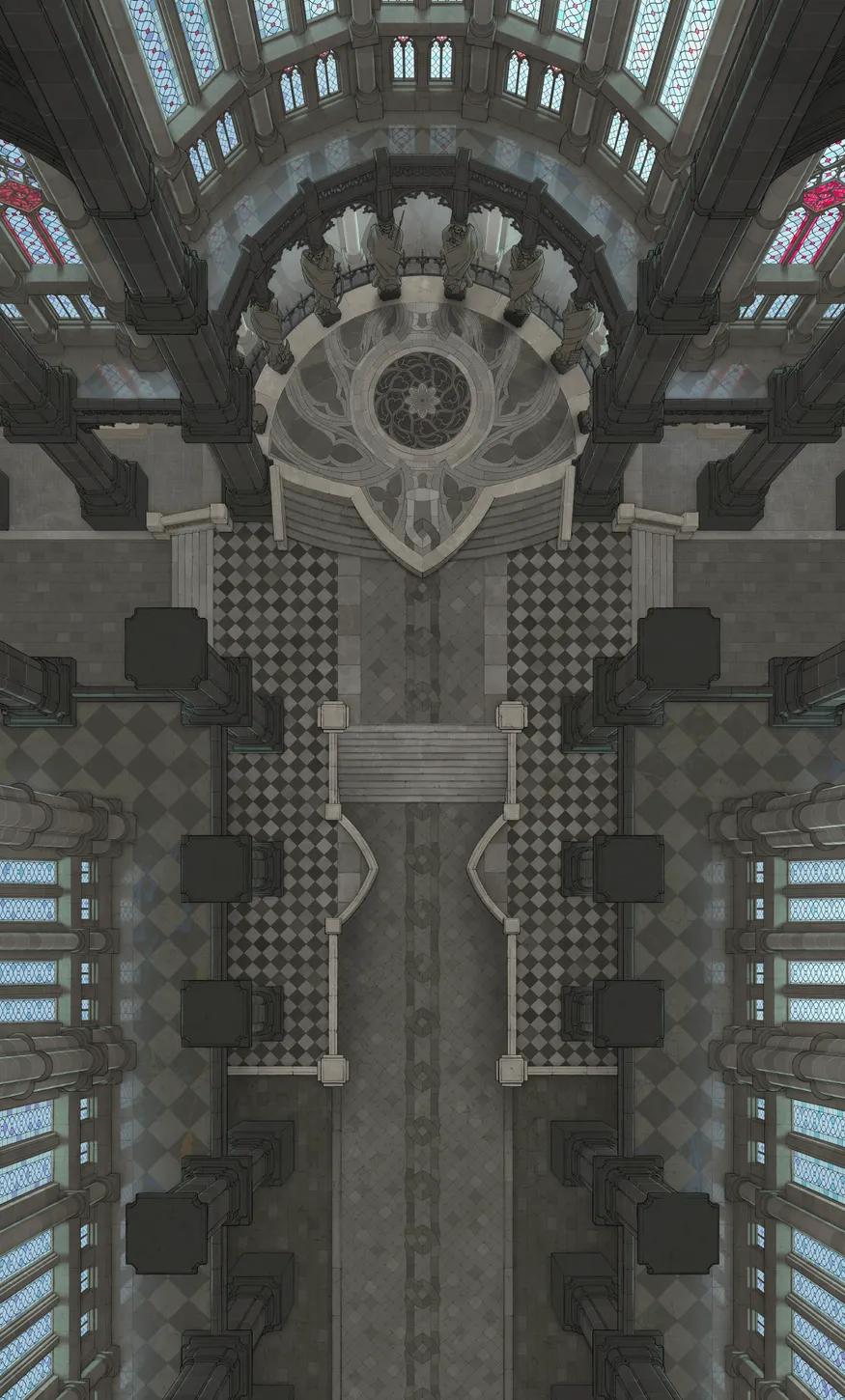 Cathedral of the Eight map, Empty variant thumbnail