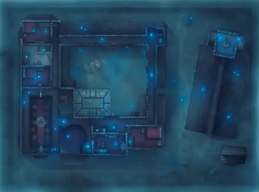 Vampire Mansion map, Top Level Ghost variant thumbnail