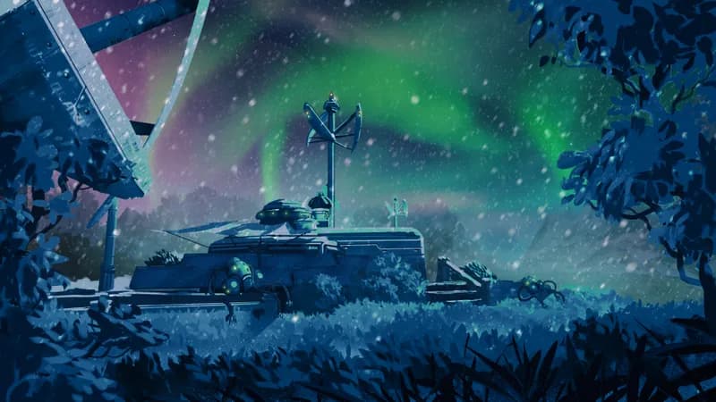 Solarpunk Tea Farm map, Aurora variant thumbnail