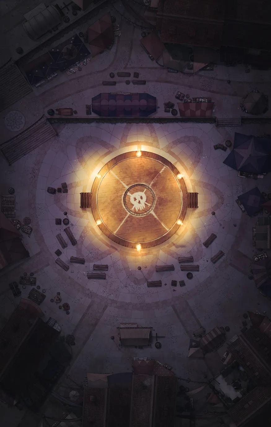 Marketplace Festival map, Prize Fight variant thumbnail