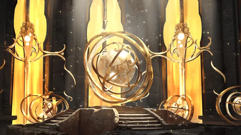 Ancient Tech Treasury map, Opulant variant thumbnail