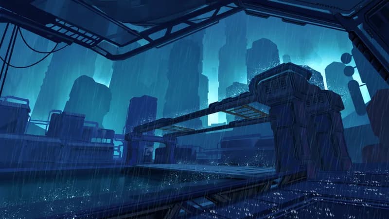 Cyberpunk Bridge map, Dark variant thumbnail