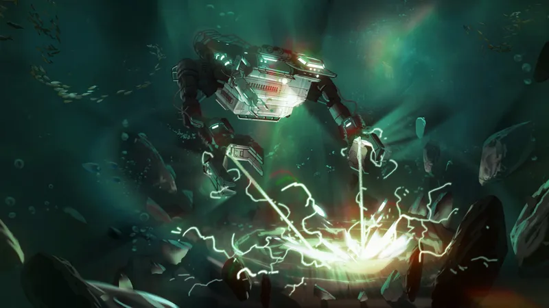 Tenrec Digger map, Underwater variant thumbnail