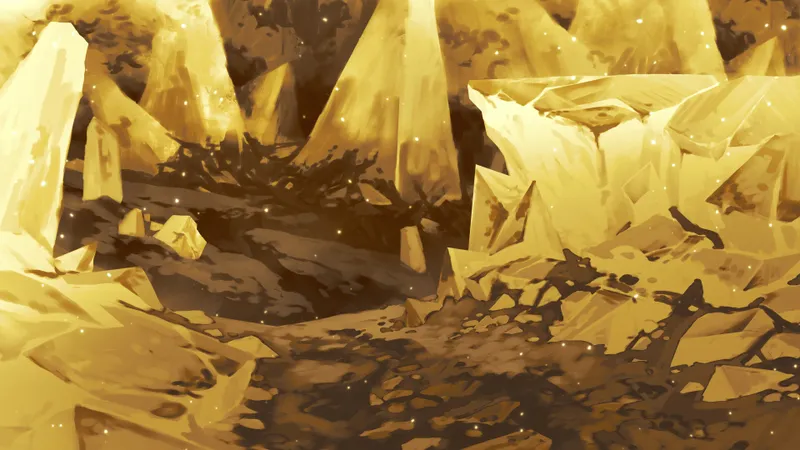 Megalith Gate map, Crystal Valley Gold variant thumbnail