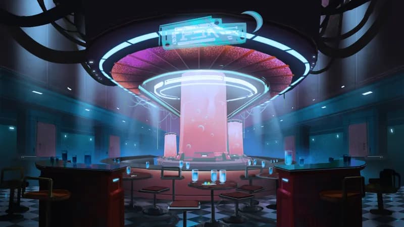 Desert City Tavern map, Retro Diner variant thumbnail