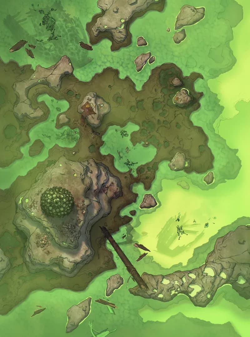 Siren's Shipwreck Shore map, Toxic variant thumbnail