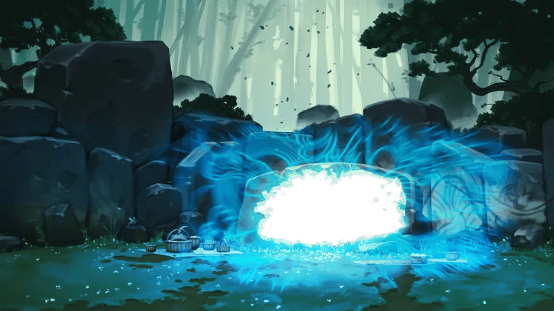 Dragon's Memorial map, Painted Portal Transparent variant thumbnail