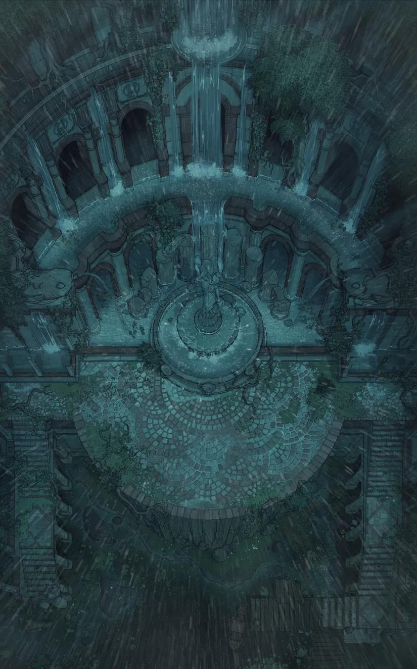 Nymphaeum map, Rain variant thumbnail