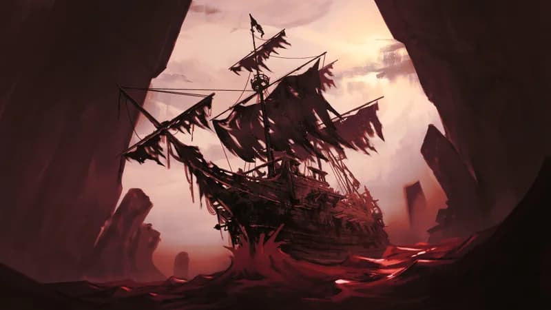 Haunted Ghost Ship map, Bloodsea variant thumbnail