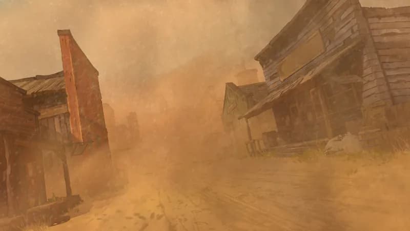 Wild West Town map, Sandstorm variant thumbnail