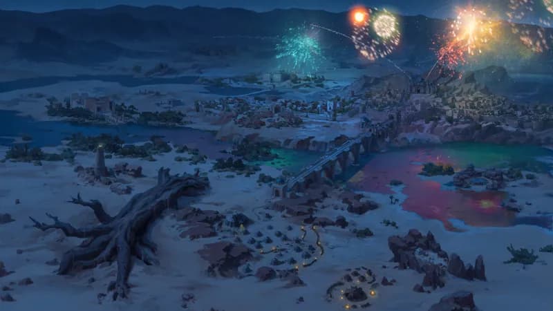 Sand Sea map, Fireworks variant thumbnail