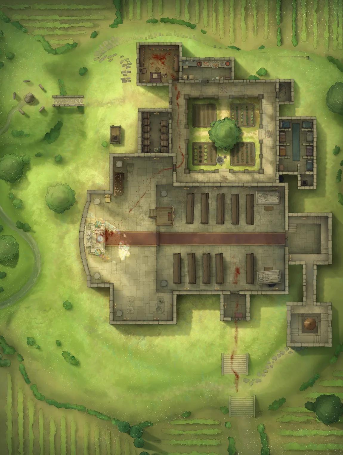 Pseudodragon Lair map, Assassination variant thumbnail