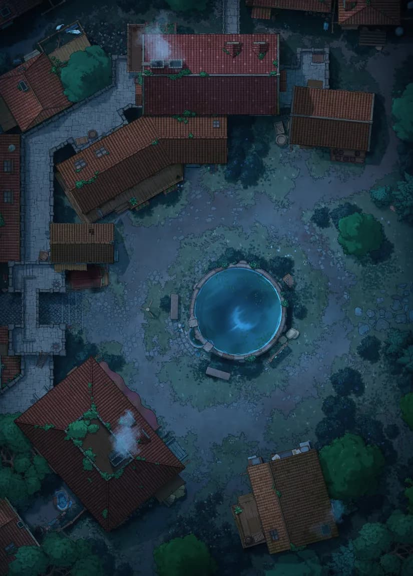 Heart of the Village map, Dark variant thumbnail