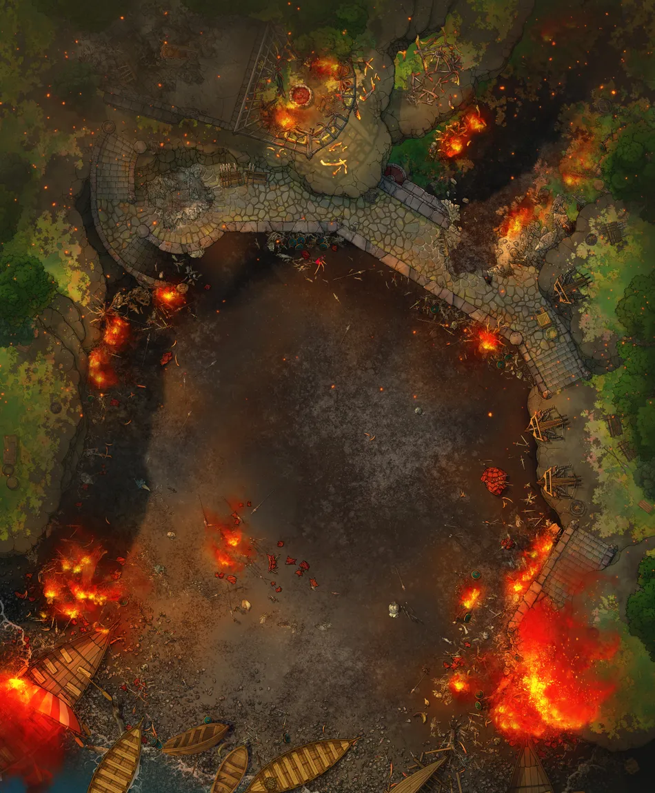 Dragon Enclosure map, Siege variant thumbnail