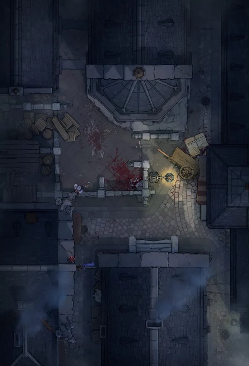 Dark Alleys map, Layout 3 Murder variant thumbnail