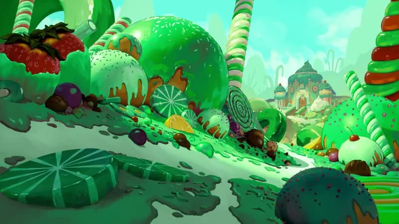 Candy Castle map, Mint Green variant thumbnail