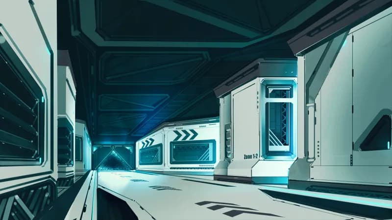 Odobenus Prison Ship Corridor map, Imperial variant thumbnail