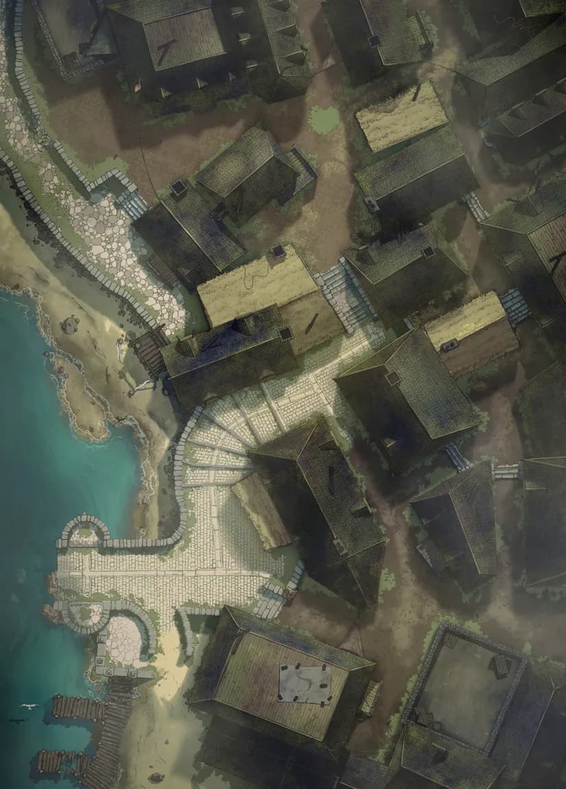 Low Town Docks map, Abandoned variant thumbnail