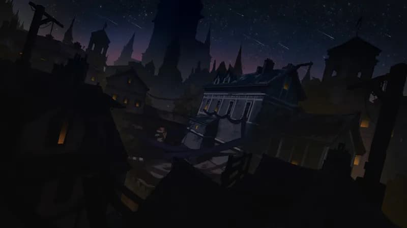 City Rooftop Chase map, Spire Keep Night variant thumbnail