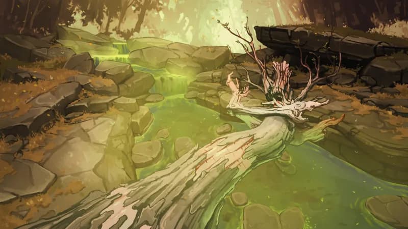 Treant Falls map, Origin of the Trust Worthy Tree variant thumbnail