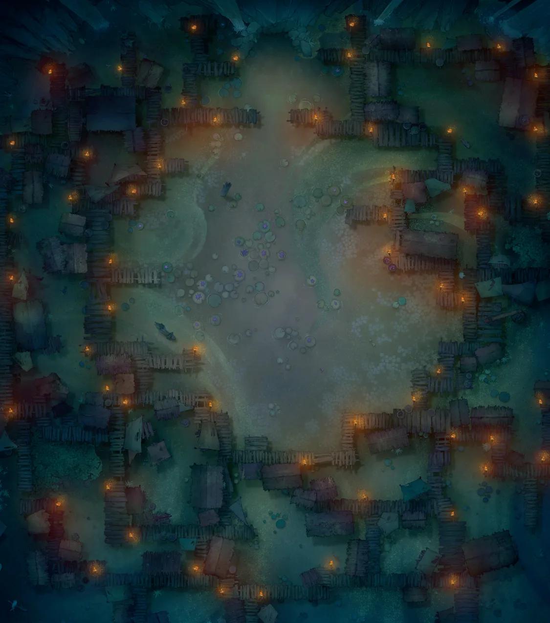 Bullywug Swamp map, Original Night variant thumbnail