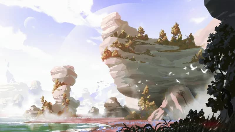 Tidal River map, Otherworldy variant thumbnail