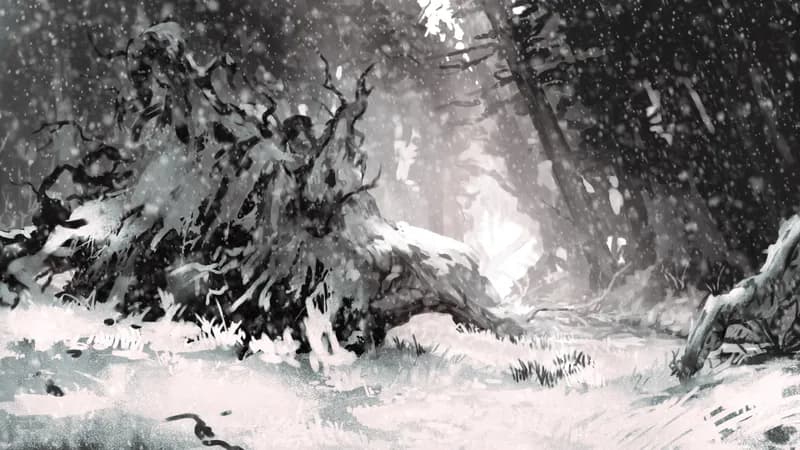 Depths of the Festerwood map, Winter variant thumbnail
