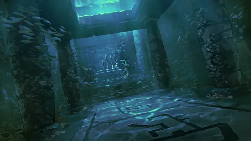 Deep Sea Temple map, Forgotten Relics variant thumbnail