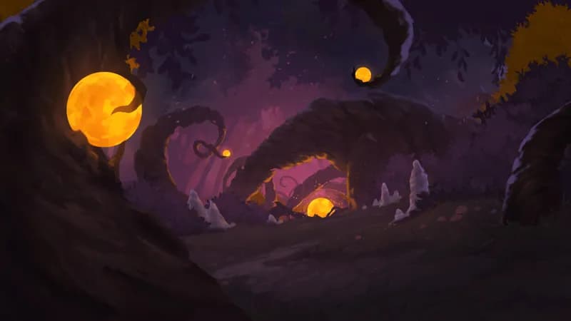 Haunted Hollow map, Original Night variant thumbnail
