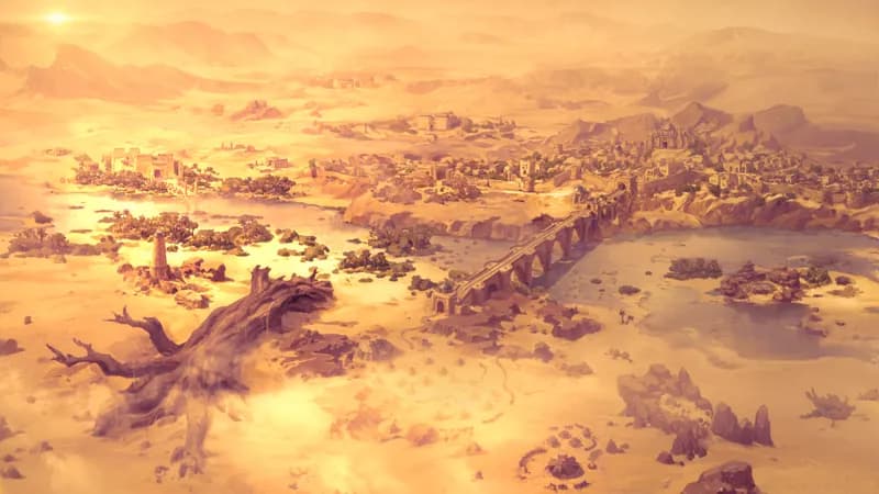 Sand Sea map, Sunrise variant thumbnail