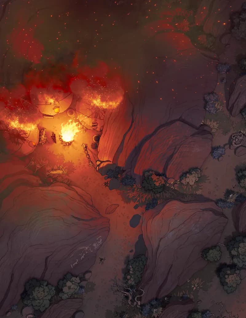 Garden of the Gods map, Fire variant thumbnail