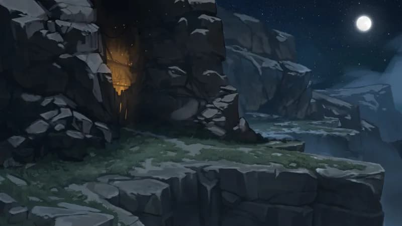Secret Cave Hideout map, Starry Night variant thumbnail