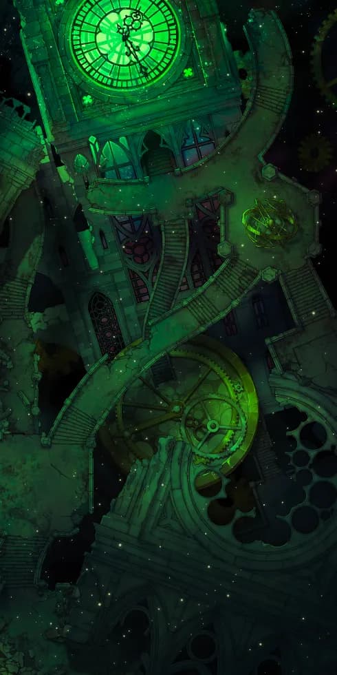 Chrono Chaos Ruins map, Emerald variant thumbnail