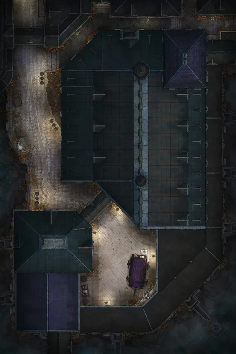 Printing Press map, Roof Night variant thumbnail