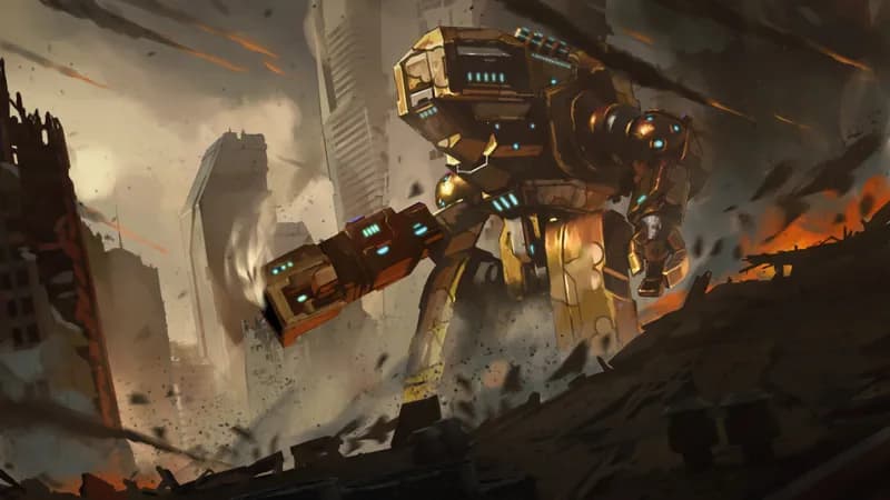 Eversor Mech Battlefield map, Amber variant thumbnail