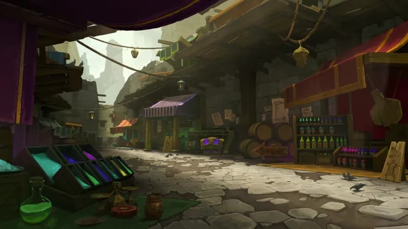 Black Market Streets map, Original Day variant thumbnail