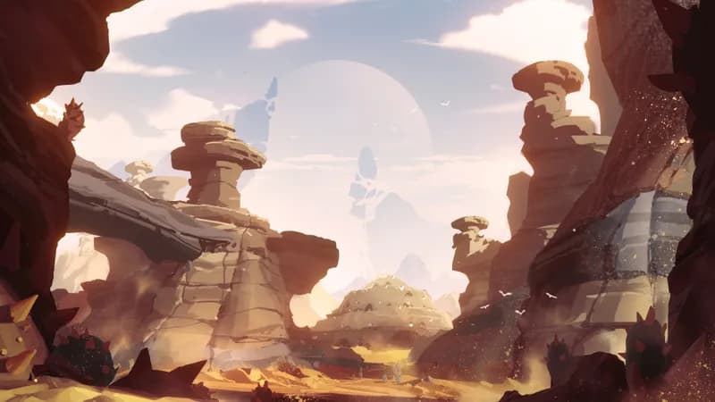 Alien Canyon Burrows map, Strata variant thumbnail