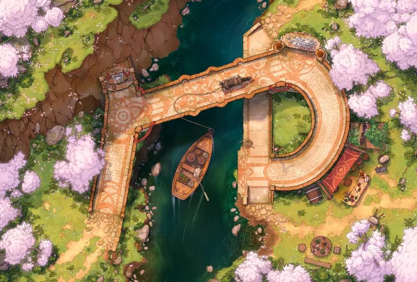Roving Bridge map, Spring variant thumbnail