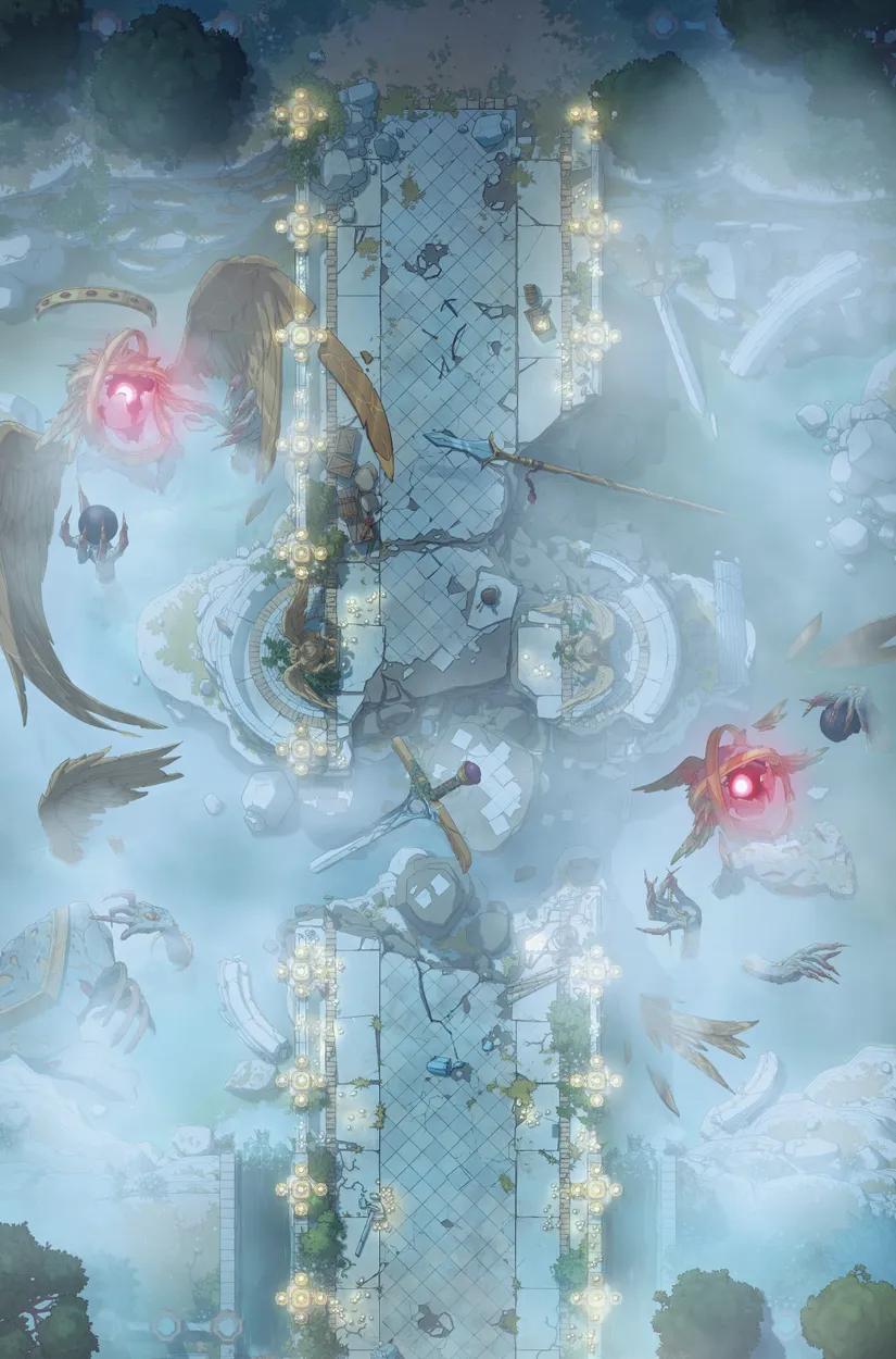 Empyreal Bridge map, Fog variant thumbnail
