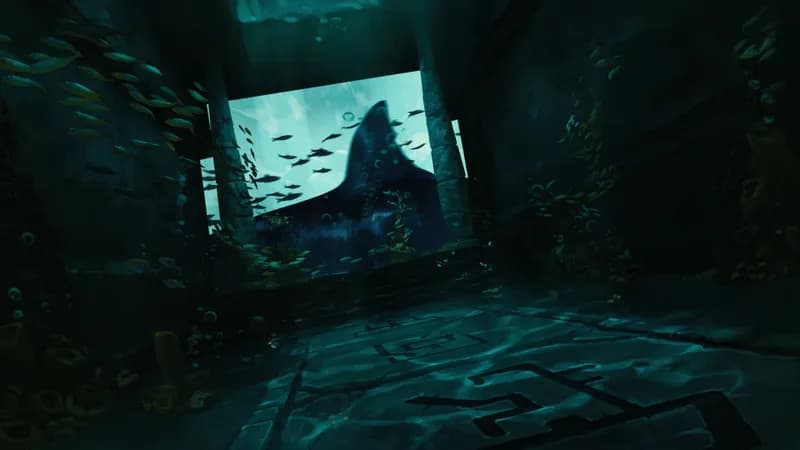 Deep Sea Temple map, Guarded Temple Entrance variant thumbnail
