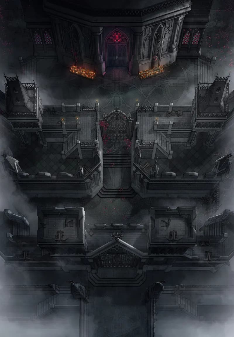 Gated Ramparts map, Vigil variant thumbnail