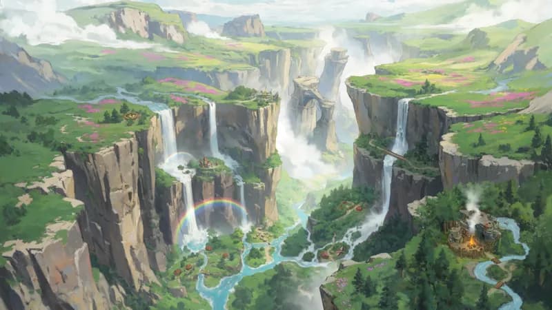 Verdant Ravine map, No Flying variant thumbnail