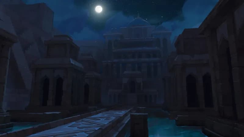 Ancient Stepwell map, Original Night variant thumbnail