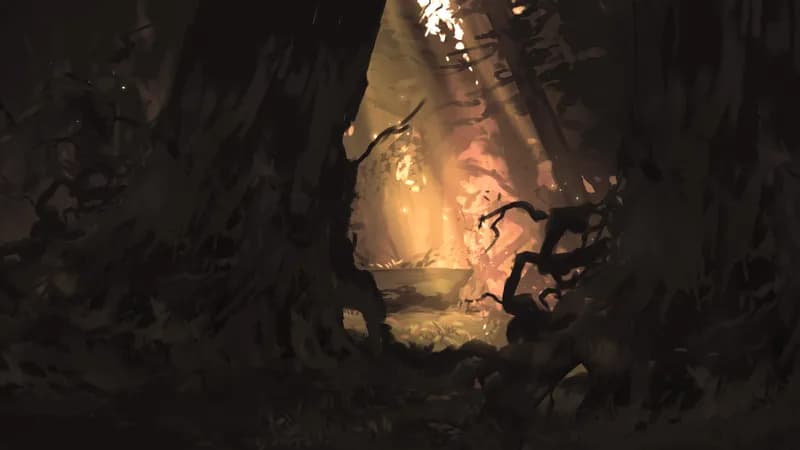 Depths of the Festerwood map, Deep Woods variant thumbnail