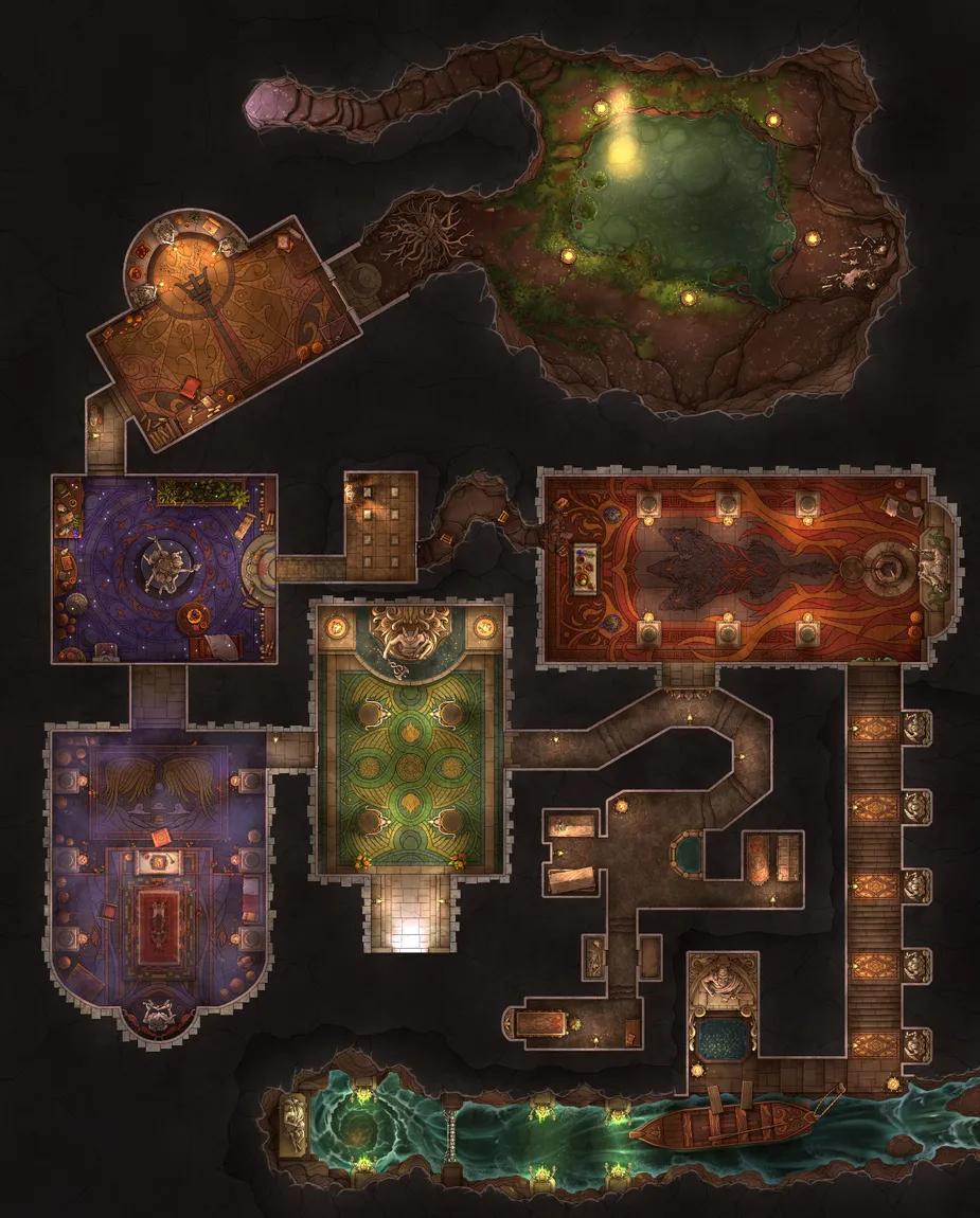 Archon's Catacombs map, Original Day variant thumbnail