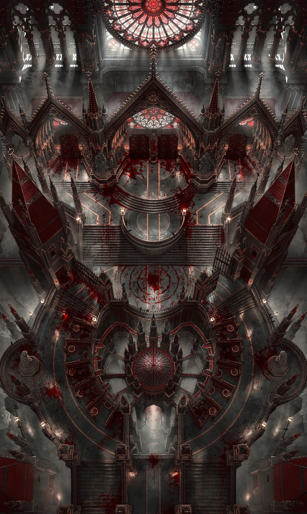 Cathedral of the Eight Exterior map, Massacre variant thumbnail