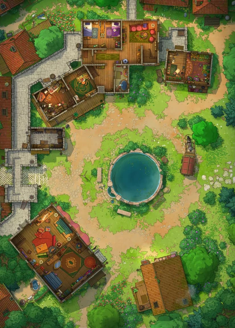 Heart of the Village map, Interior Floor 02 Day variant thumbnail