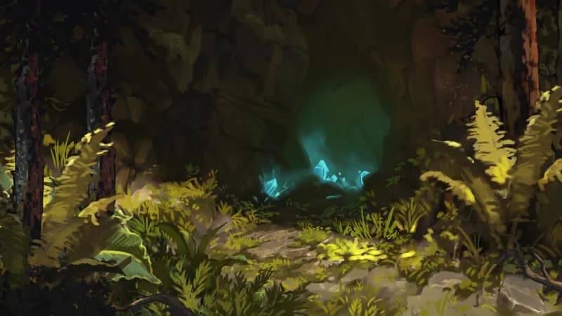 Jungle Cave Tunnel map, Woodlands variant thumbnail