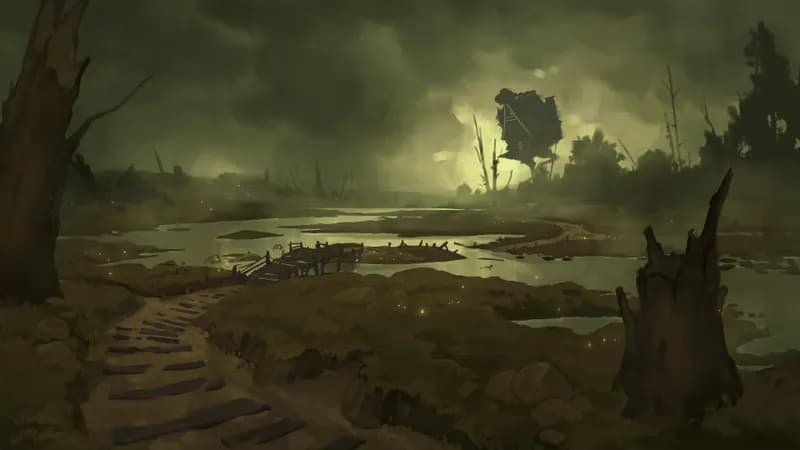 Banshee Moor map, Baba Yaga variant thumbnail
